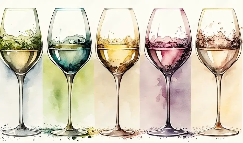 verres vins